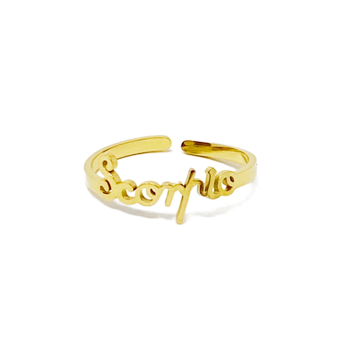 AstroLuxe Zodiac Ring