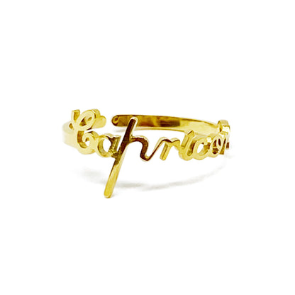 AstroLuxe Zodiac Ring